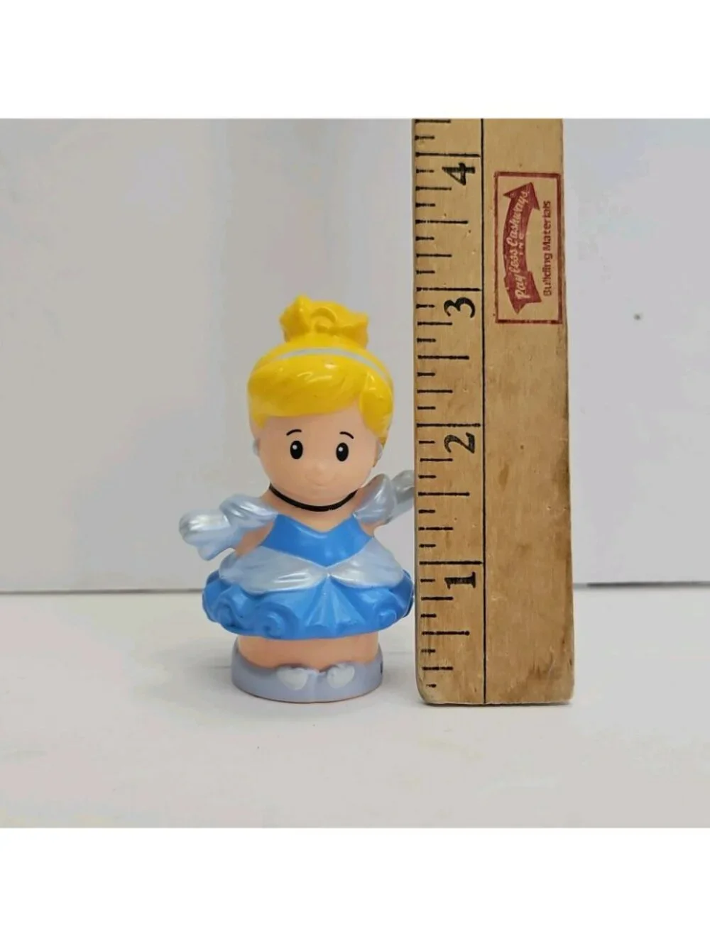Fisher Price Little People Disney Cinderella Blue Dress Princess Figure Toy 2014